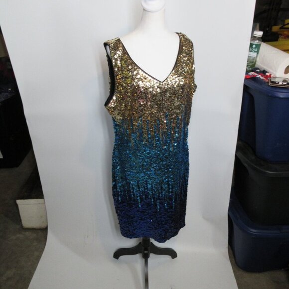 Unbranded Women's Ombre Sequin Dress Size XXL - Picture 6 of 16